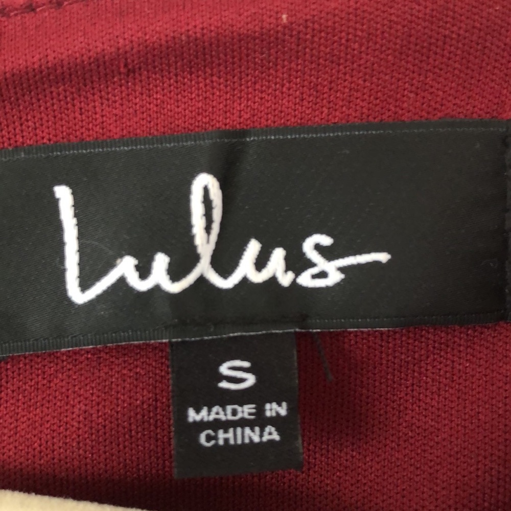Lulus red dress - Picture 5 of 7